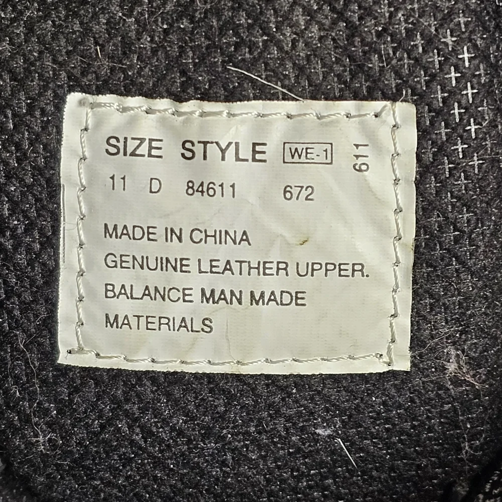 Sears Vintage Oil Resistance Black Men's 11D. Leather Boots. Lace Up. - Picture 2 of 7